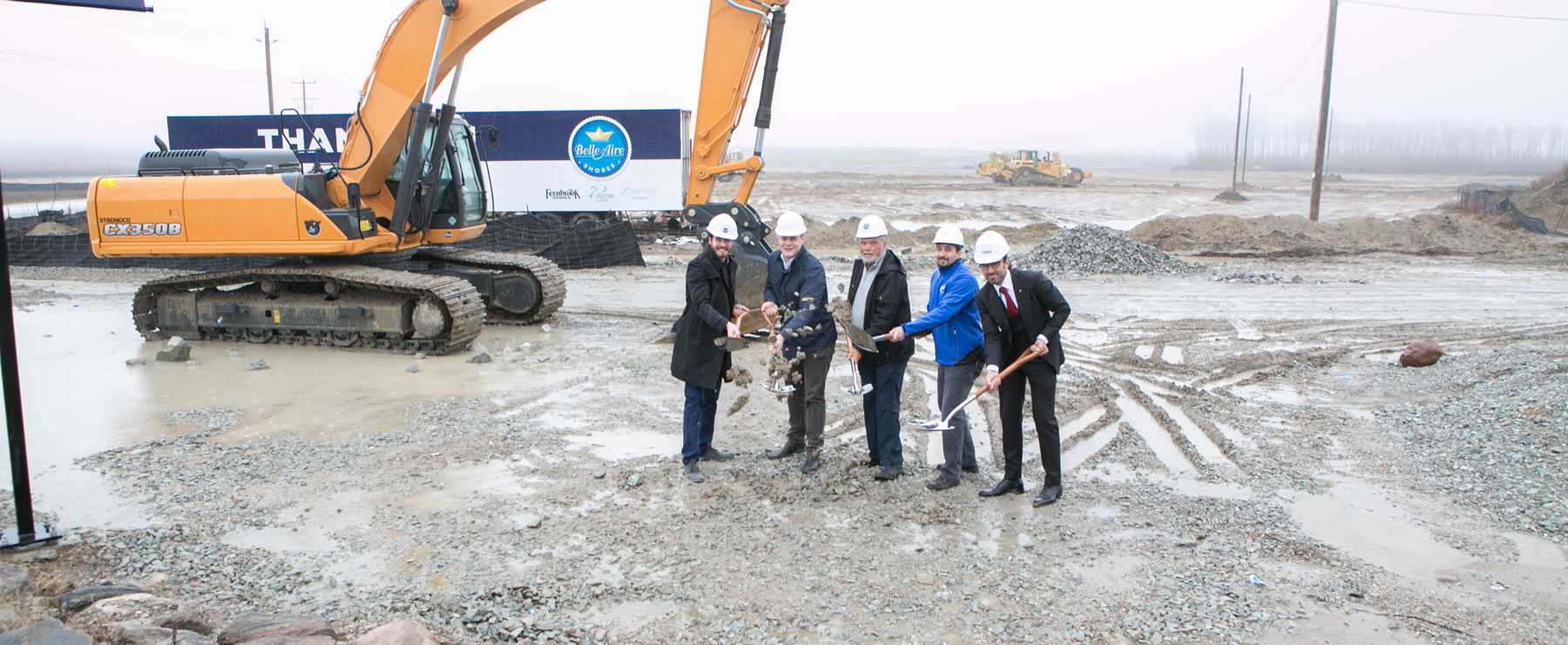 Innisfil's Mayor Celebrates the Groundbreaking of Belle Aire Shores!
